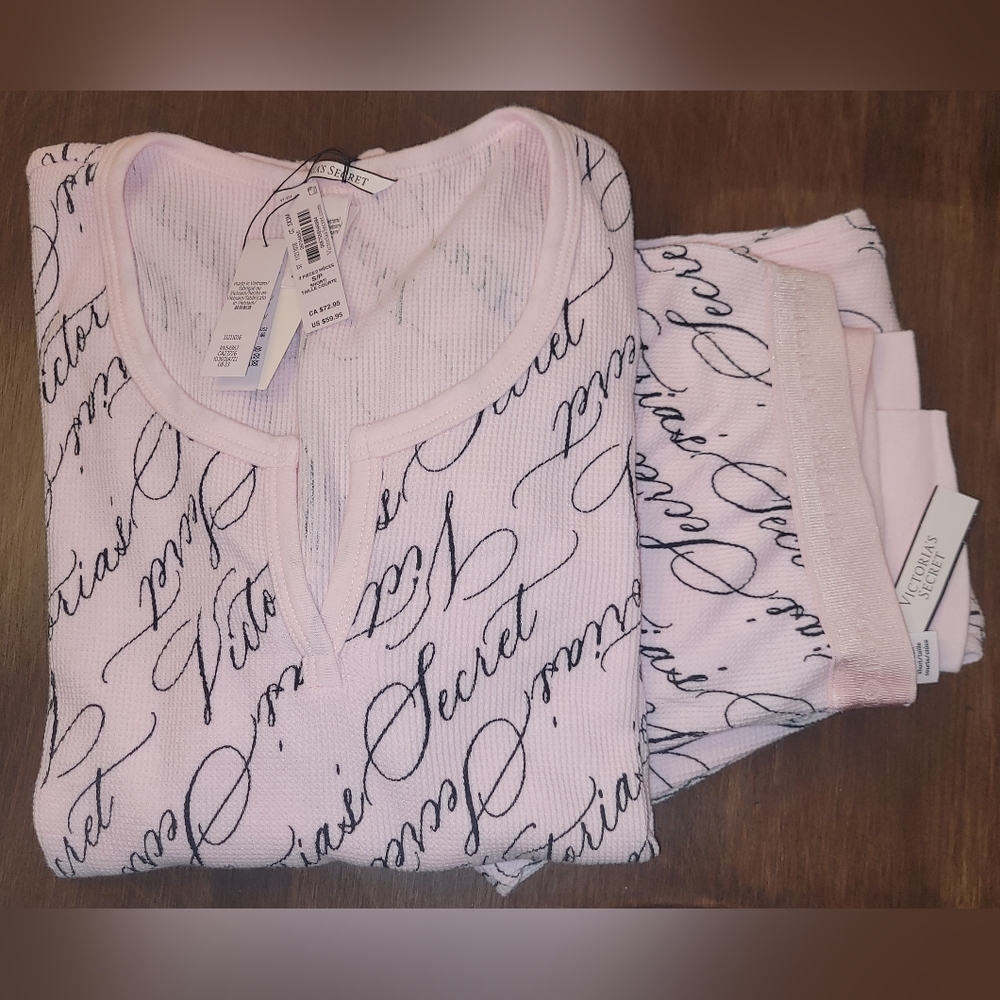 VICTORIA'S SECRETThermal Long Pajama Set